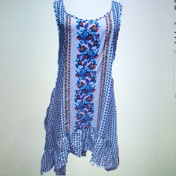 Jodifl Navy Floral Dress